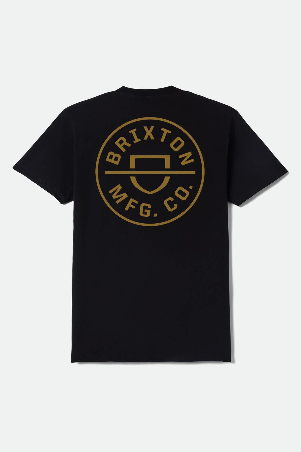 Crest Short Sleeve Standard T-Shirt - Black/Bronze