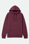 Alpha Square Hoodie - Maroon/Black