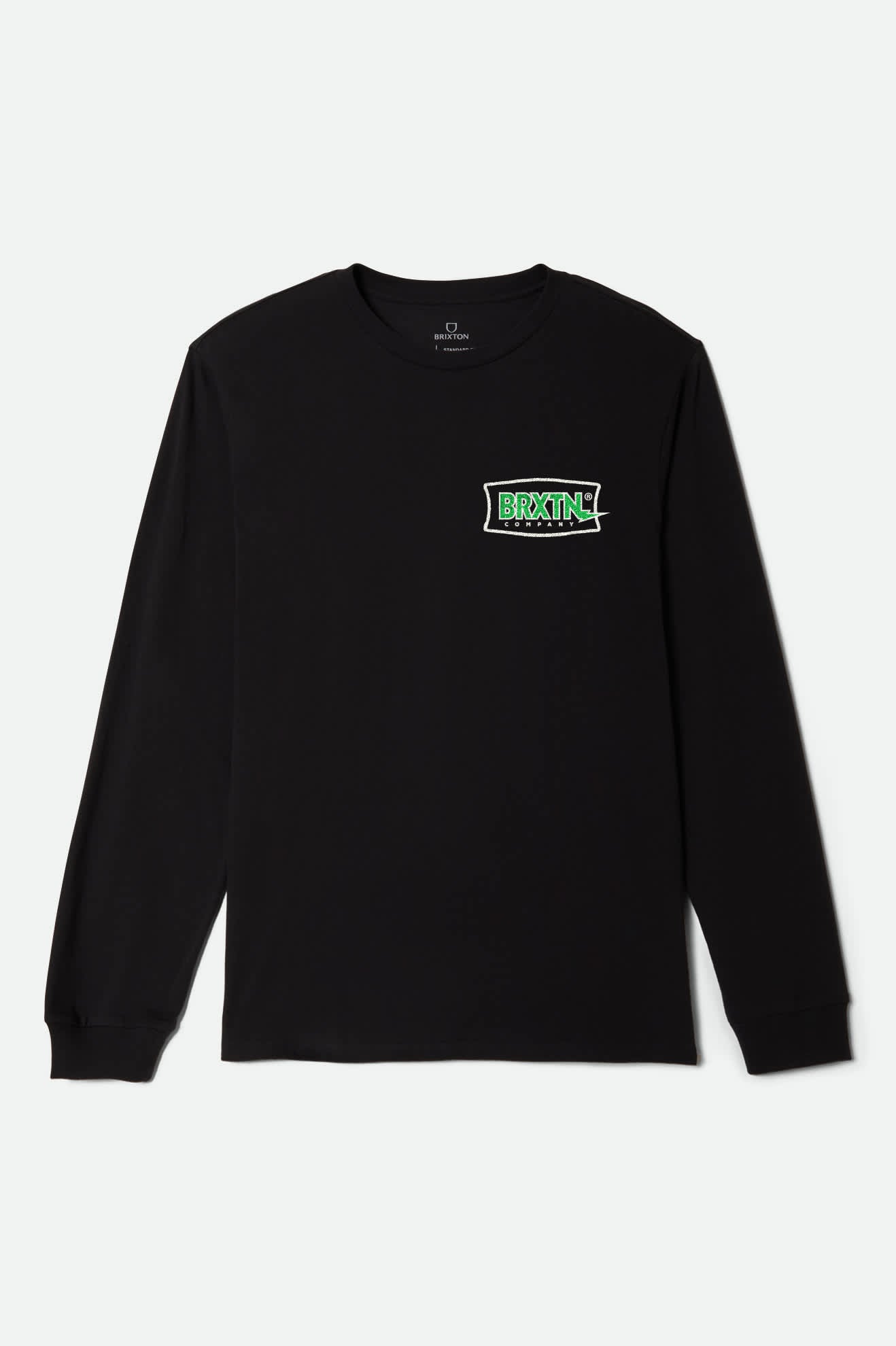 Lightning L/S Standard T-Shirt - Black