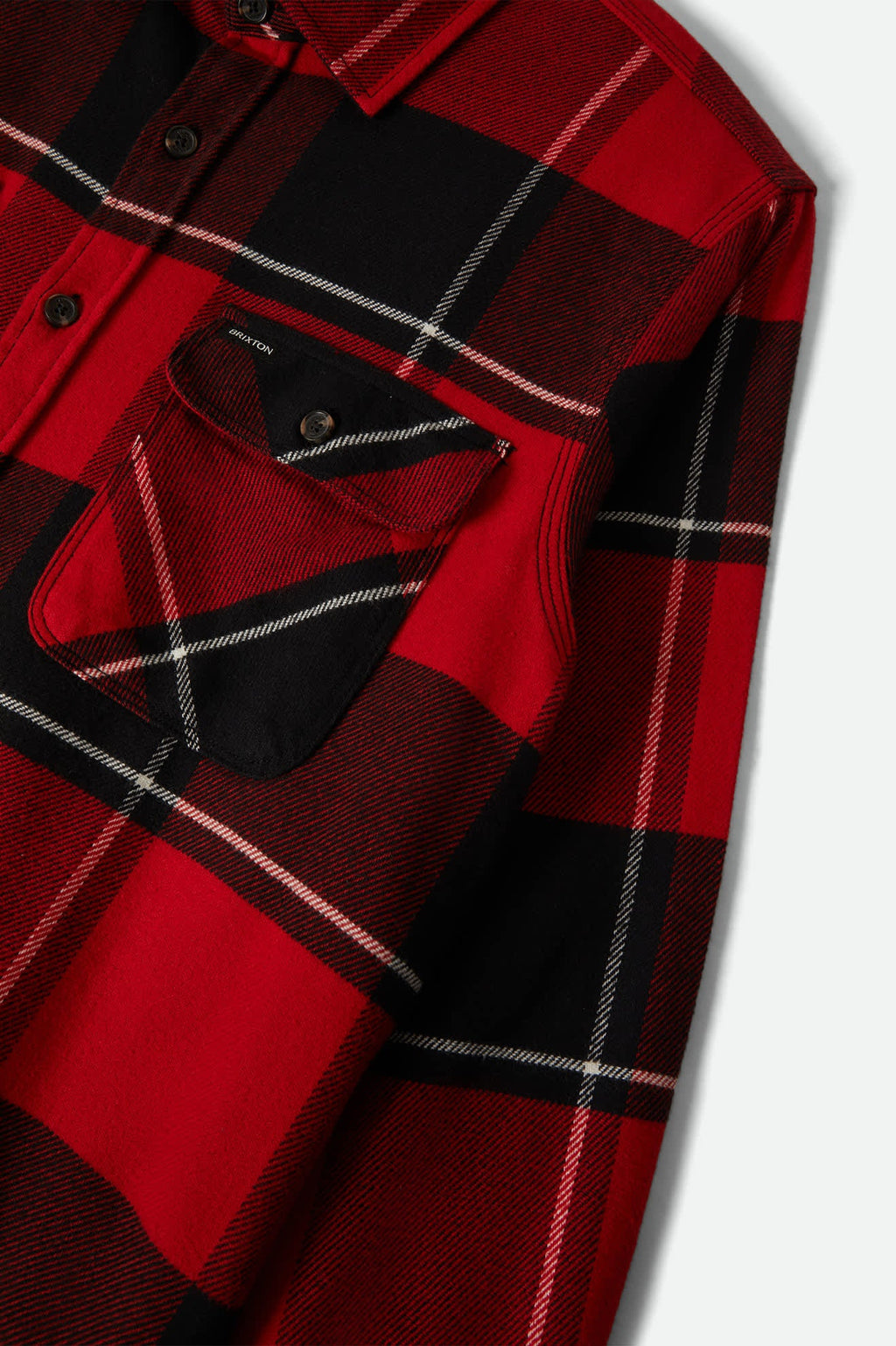 Bowery Flannel - Black/Adrenaline Rush/Off White