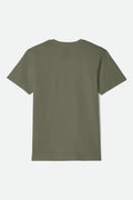 Cuts Heavyweight Relaxed T-Shirt - Olive Surplus Classic Wash
