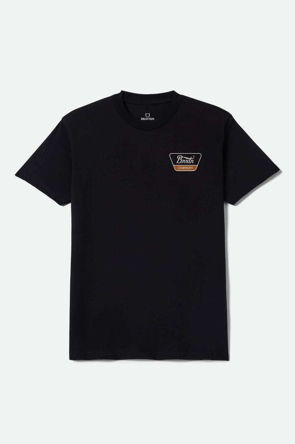 Linwood Short Sleeve Standard T-Shirt - Black/Stone/Rust
