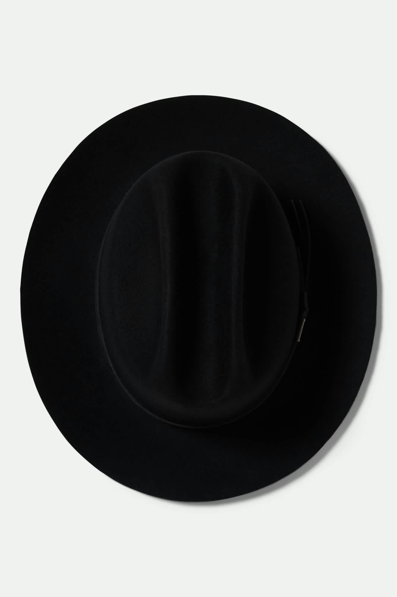 Hitch Ranch Fedora - Black/Black