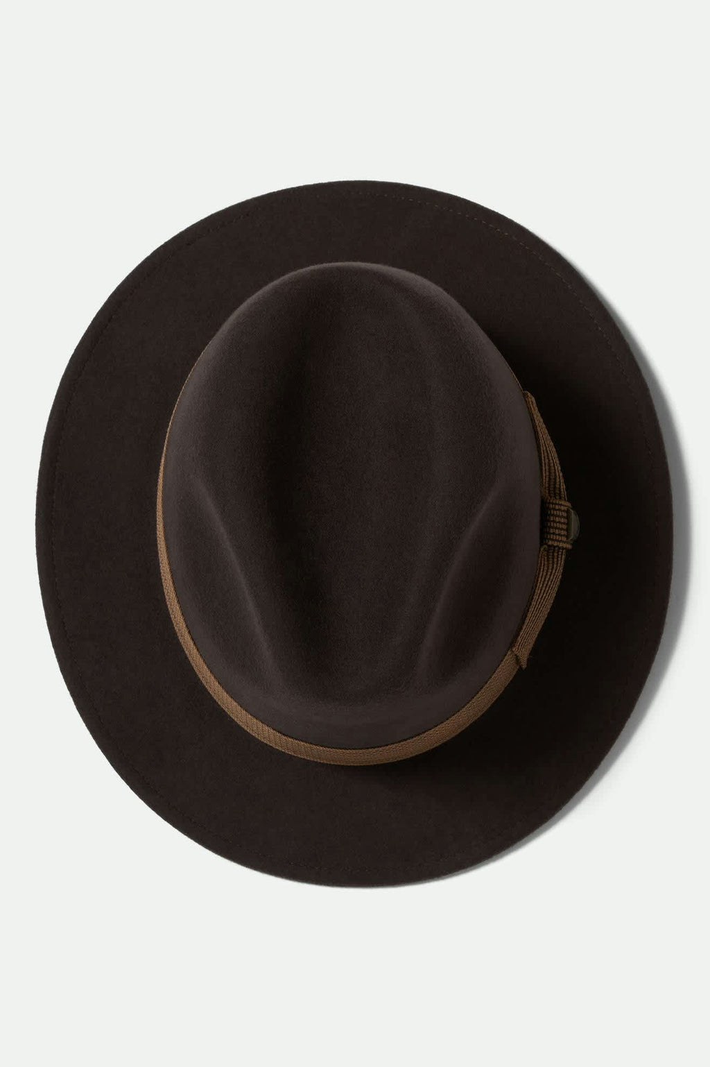 Roma Fedora - Chocolate/Bronze