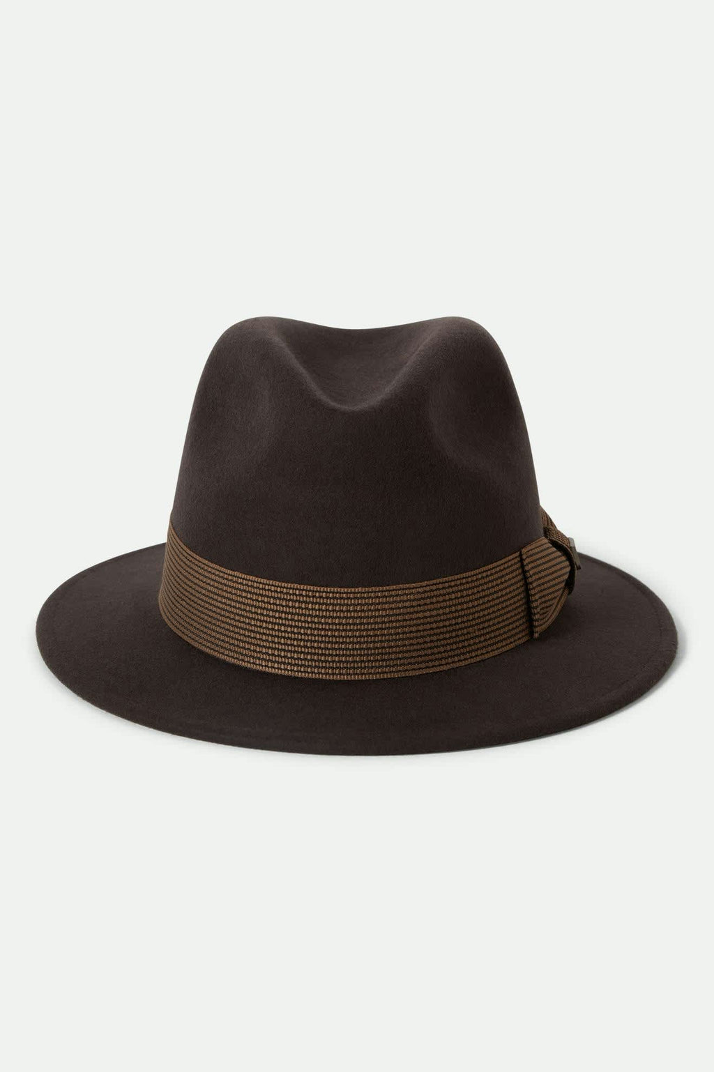 Roma Fedora - Chocolate/Bronze