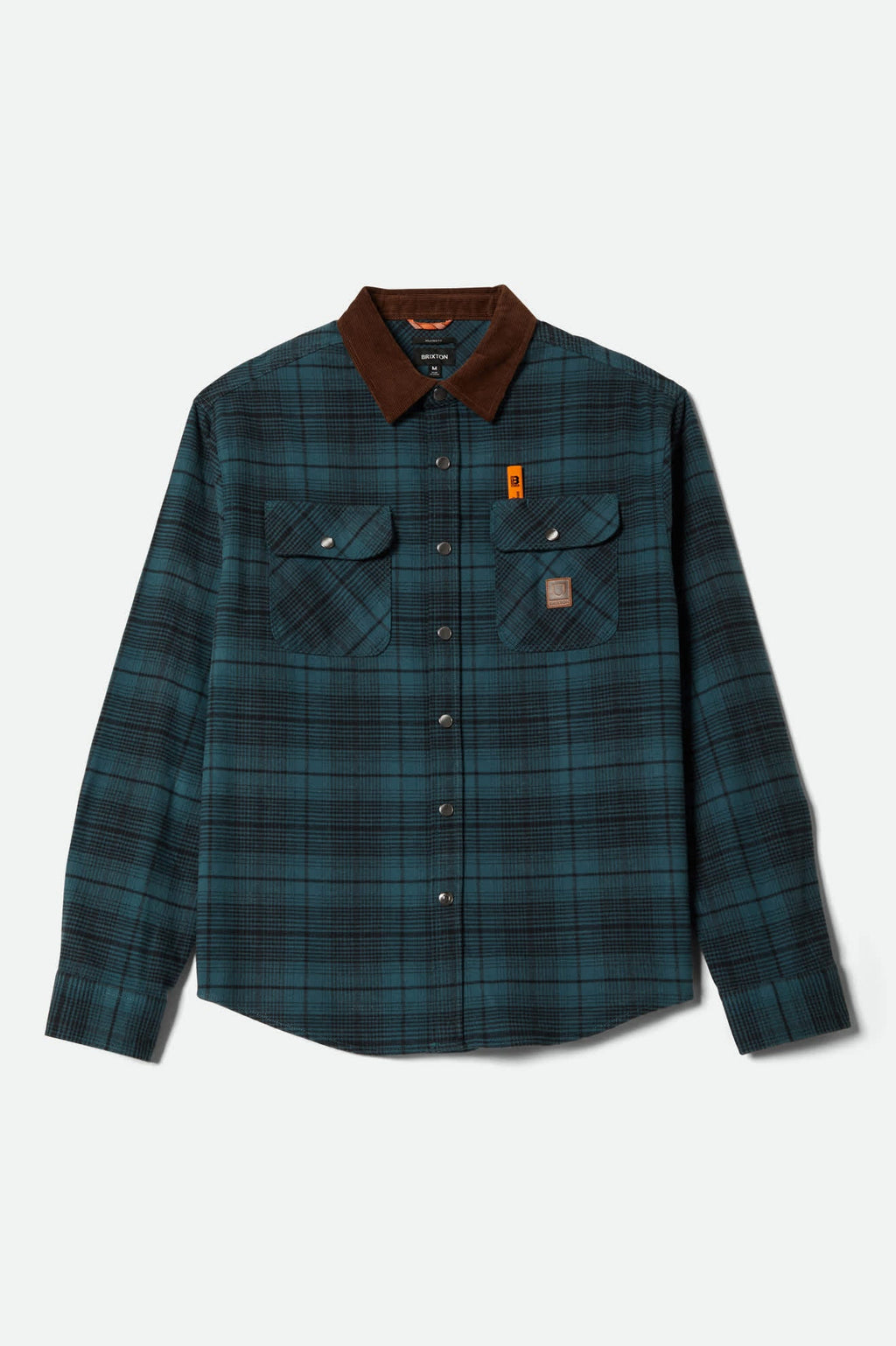Builders Bowery Performance Flannel - Night Sage/Black