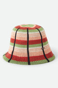 Redding Knit Packable Hat - Peach Cobbler Multi Stripe