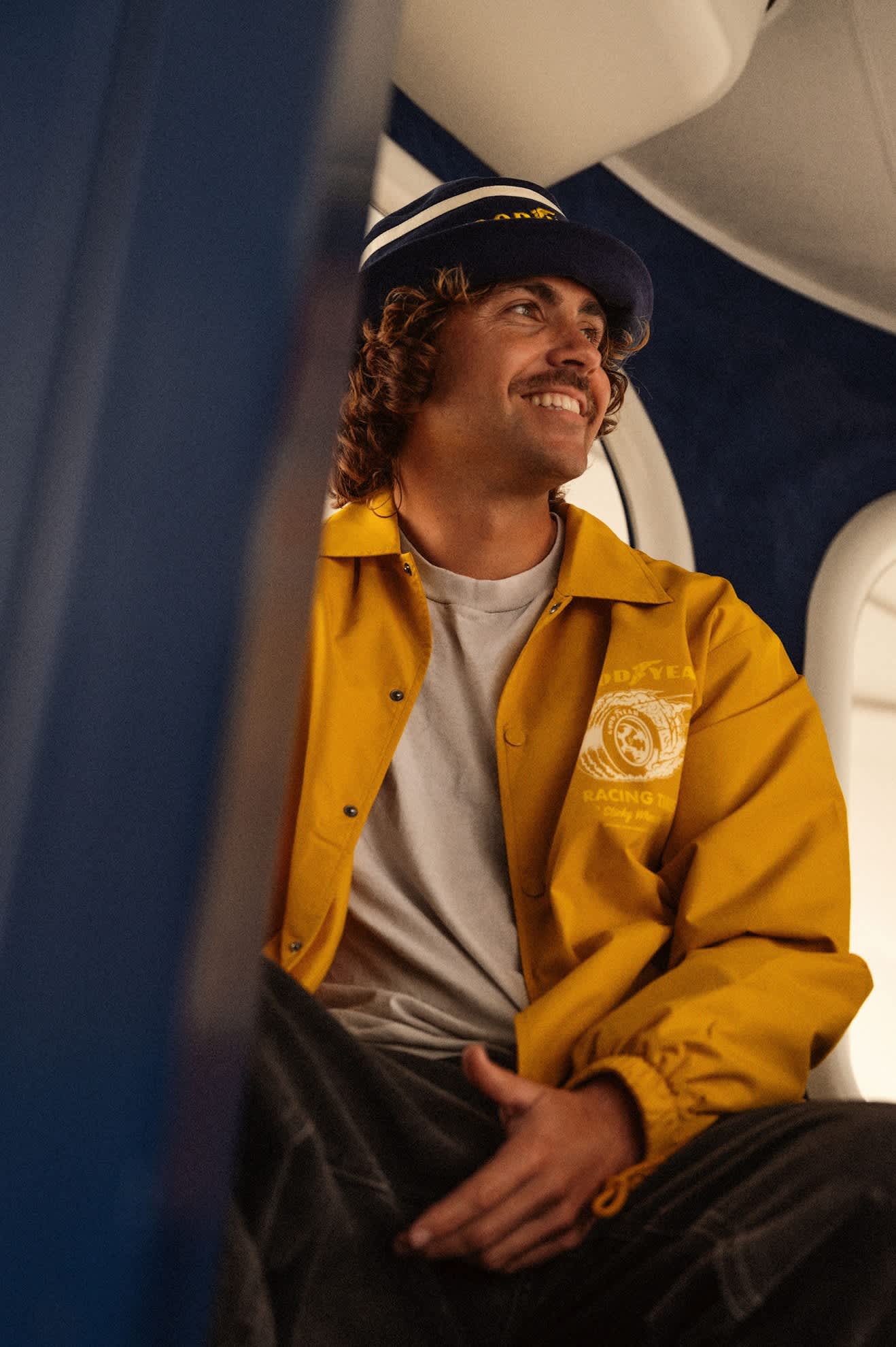 Goodyear Slick Windbreaker - Nugget Gold