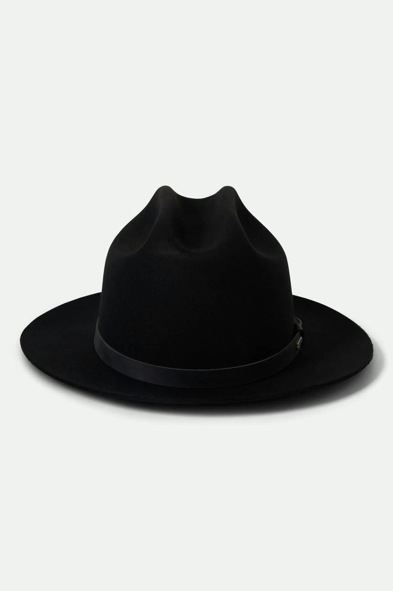 Hitch Ranch Fedora - Black/Black