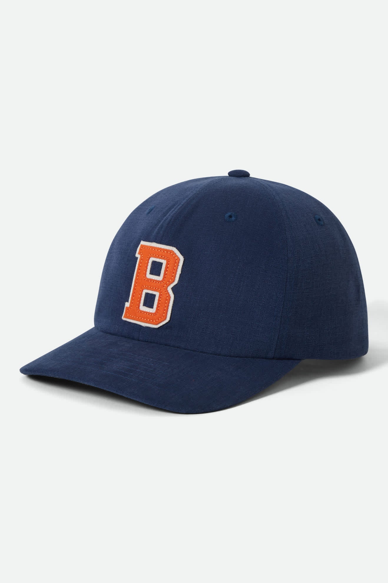 Big B Adjustable Hat - Midnight Blue/Orange