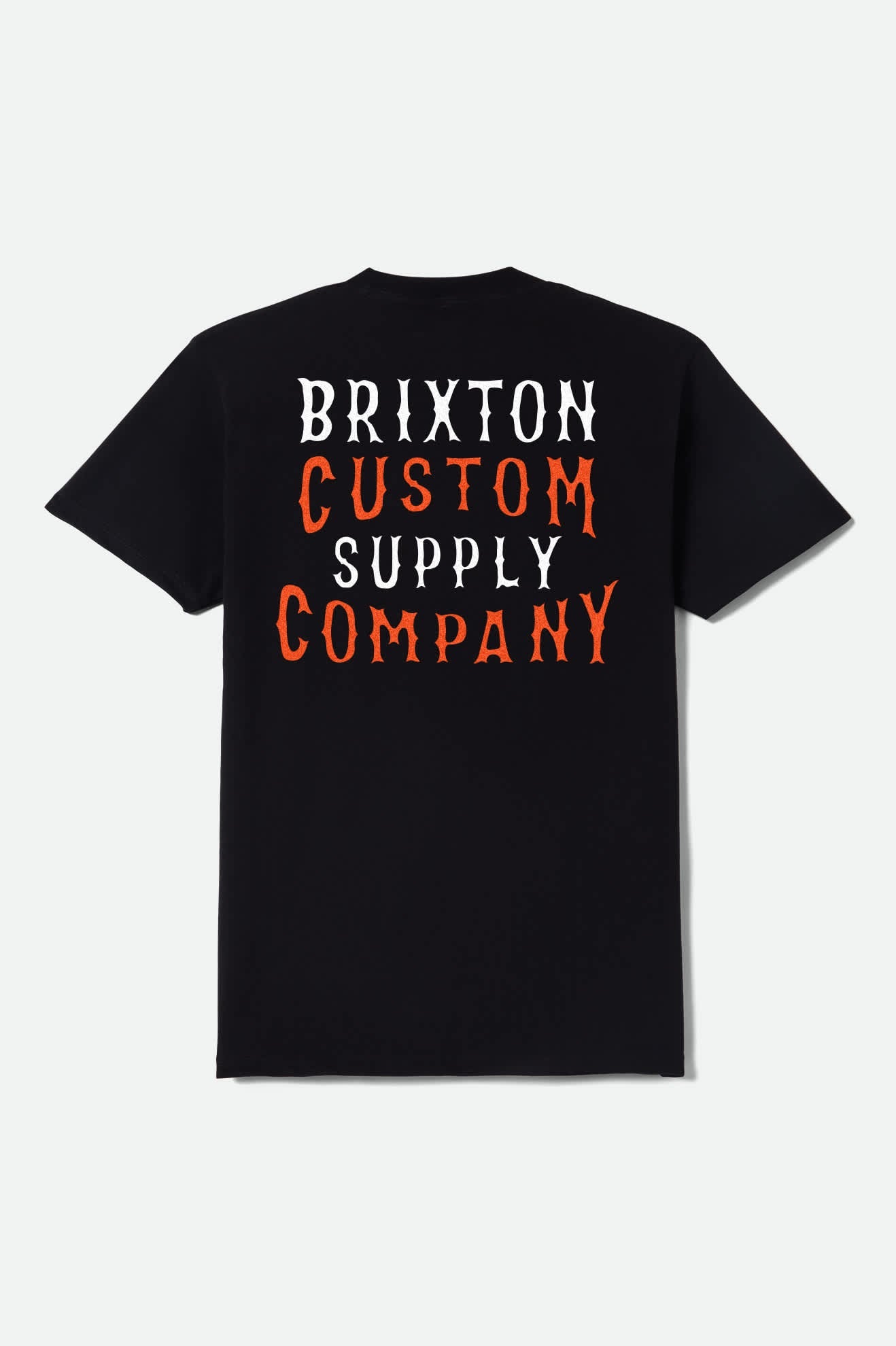 Wheaton Short Sleeve T-Shirt - Black Worn Wash