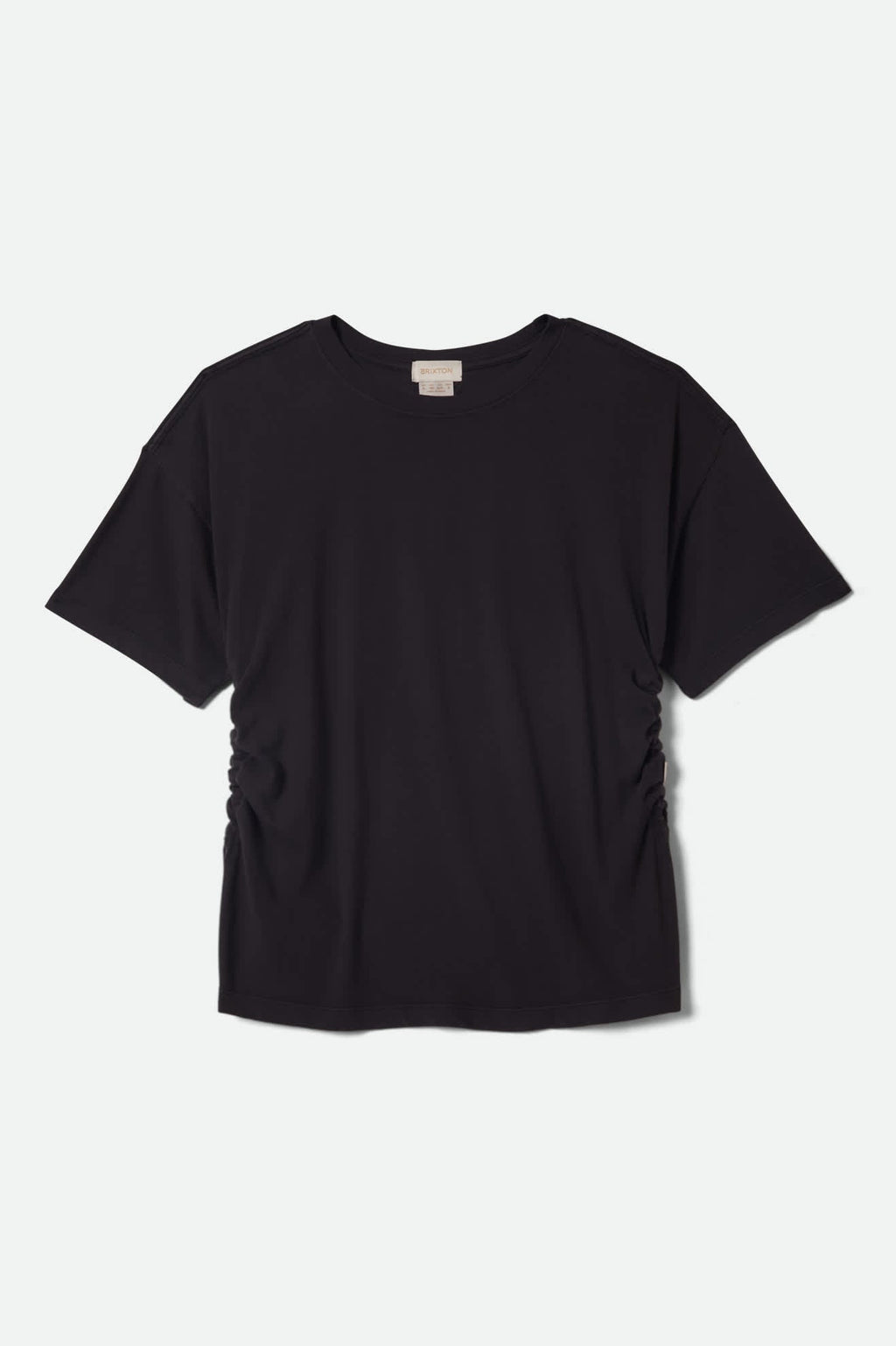 Carefree Organic Garment Dye Cinch T-Shirt - Black