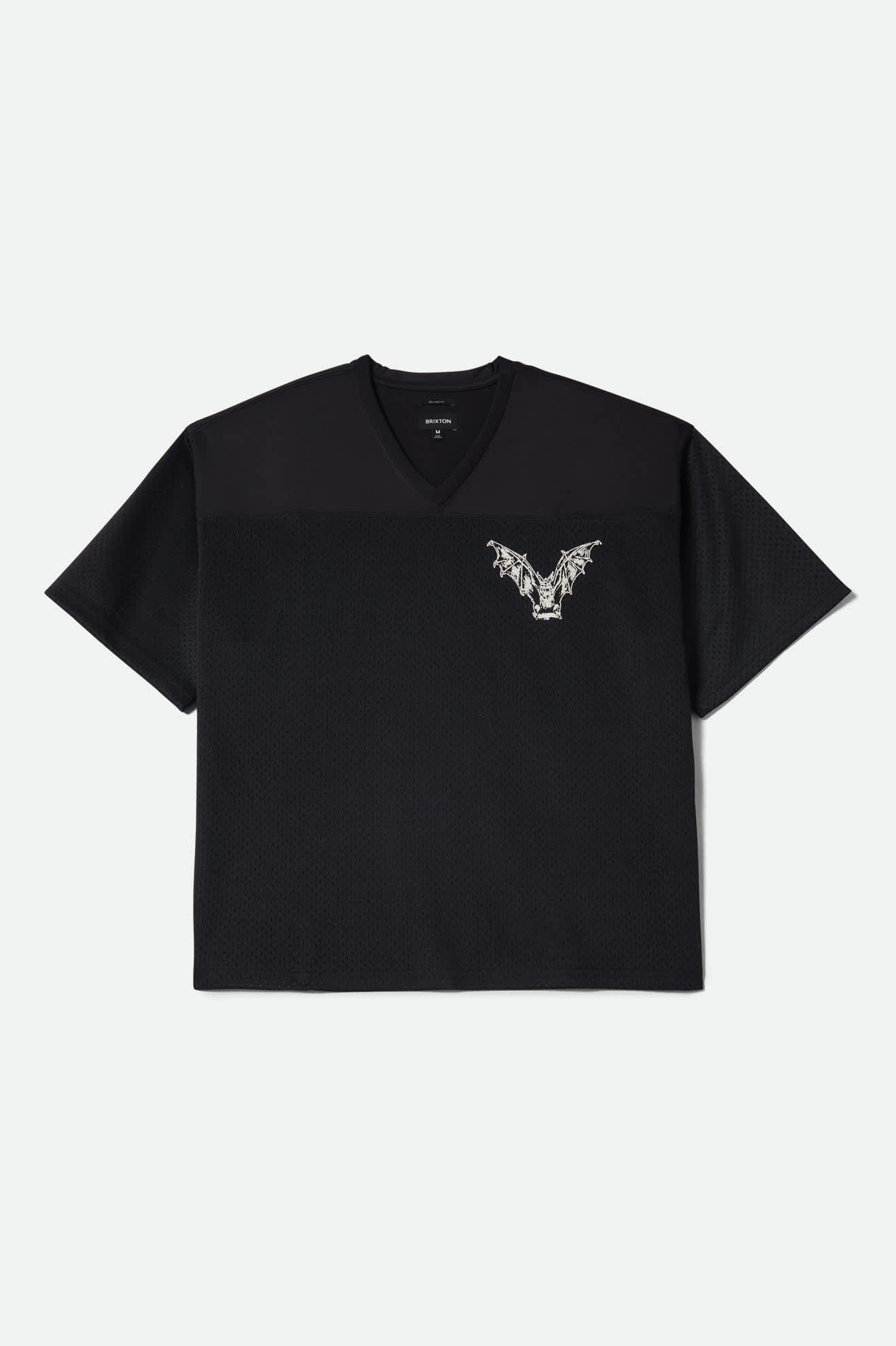 Baggy Mesh Practice Jersey - Black/White Chippa