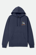 Barren Hoodie - Washed Navy