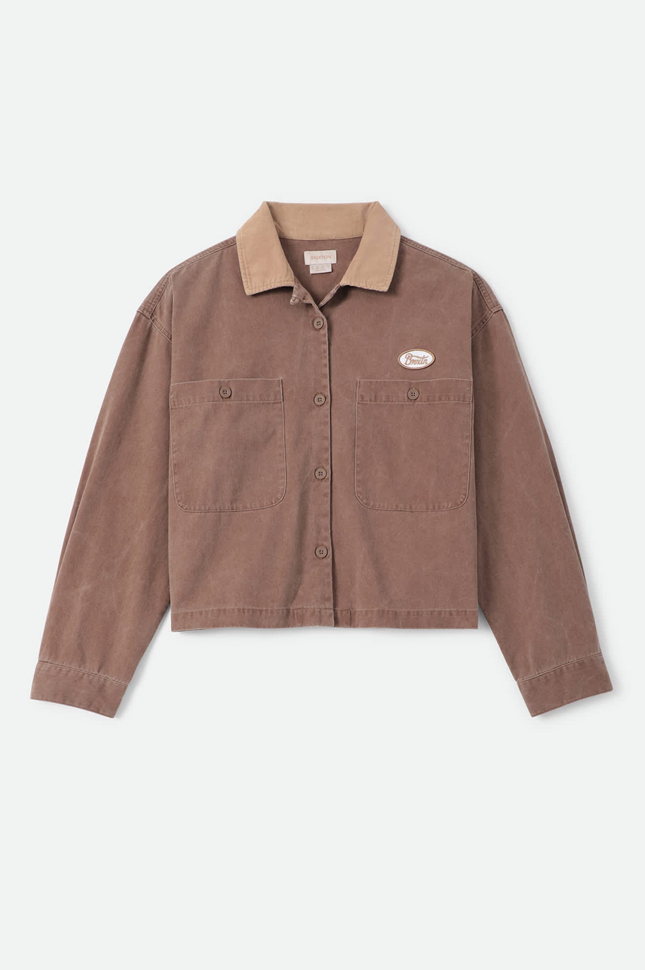Women's Utopia Overshirt - Pinecone Brown/Sand