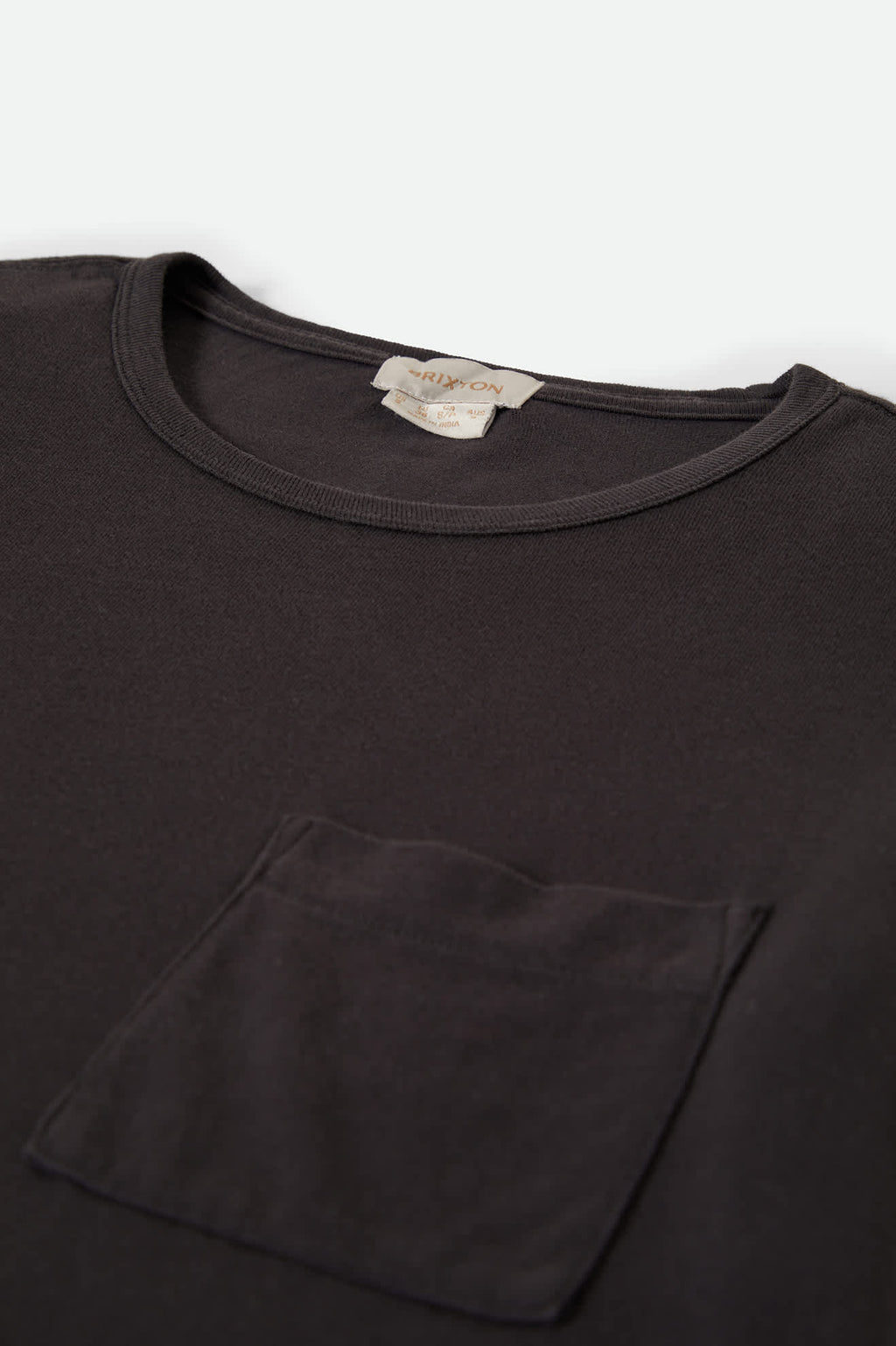 Carefree Organic Garment Dye Perfect T-Shirt - Black