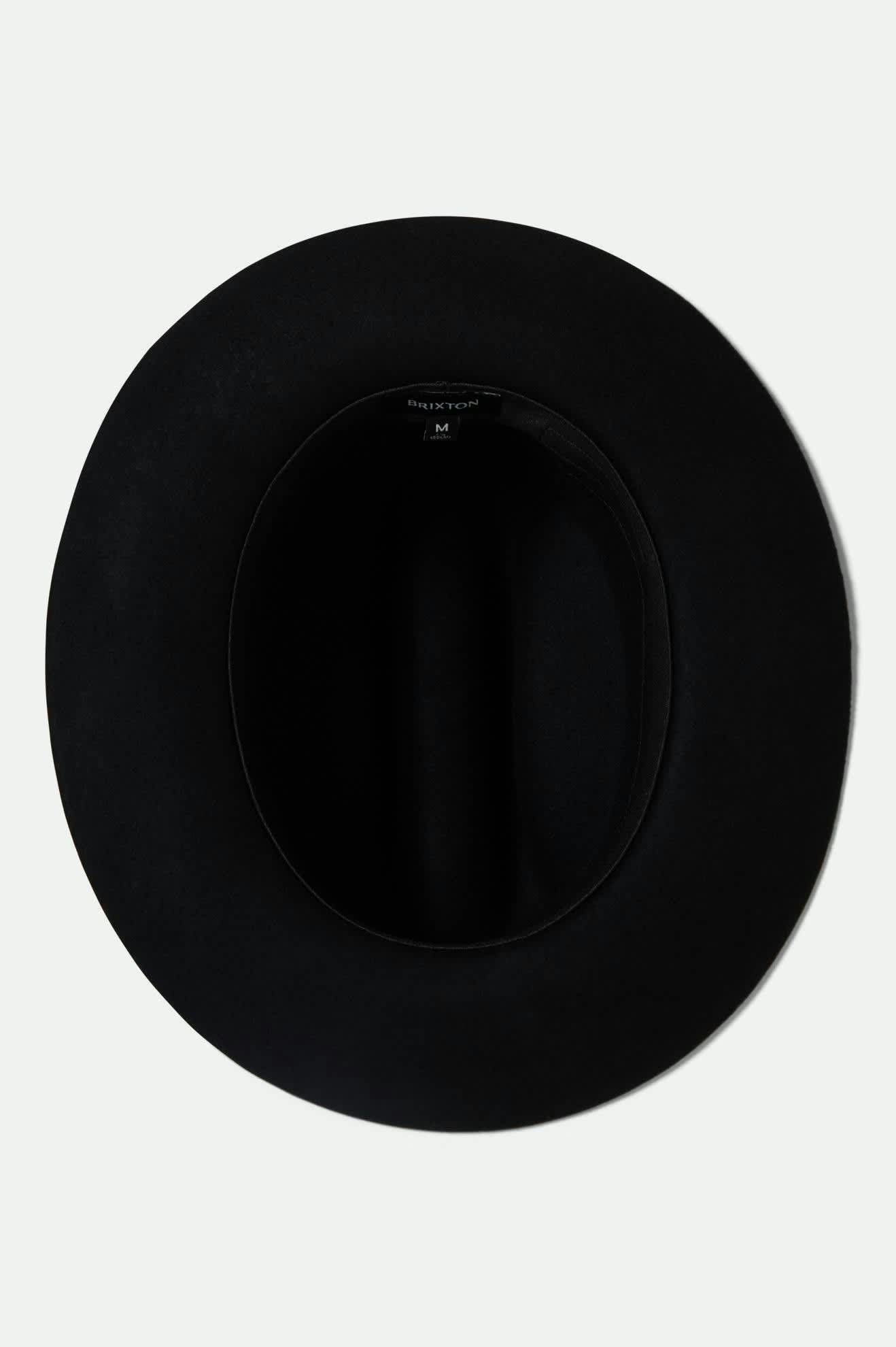 Hitch Ranch Fedora - Black/Black