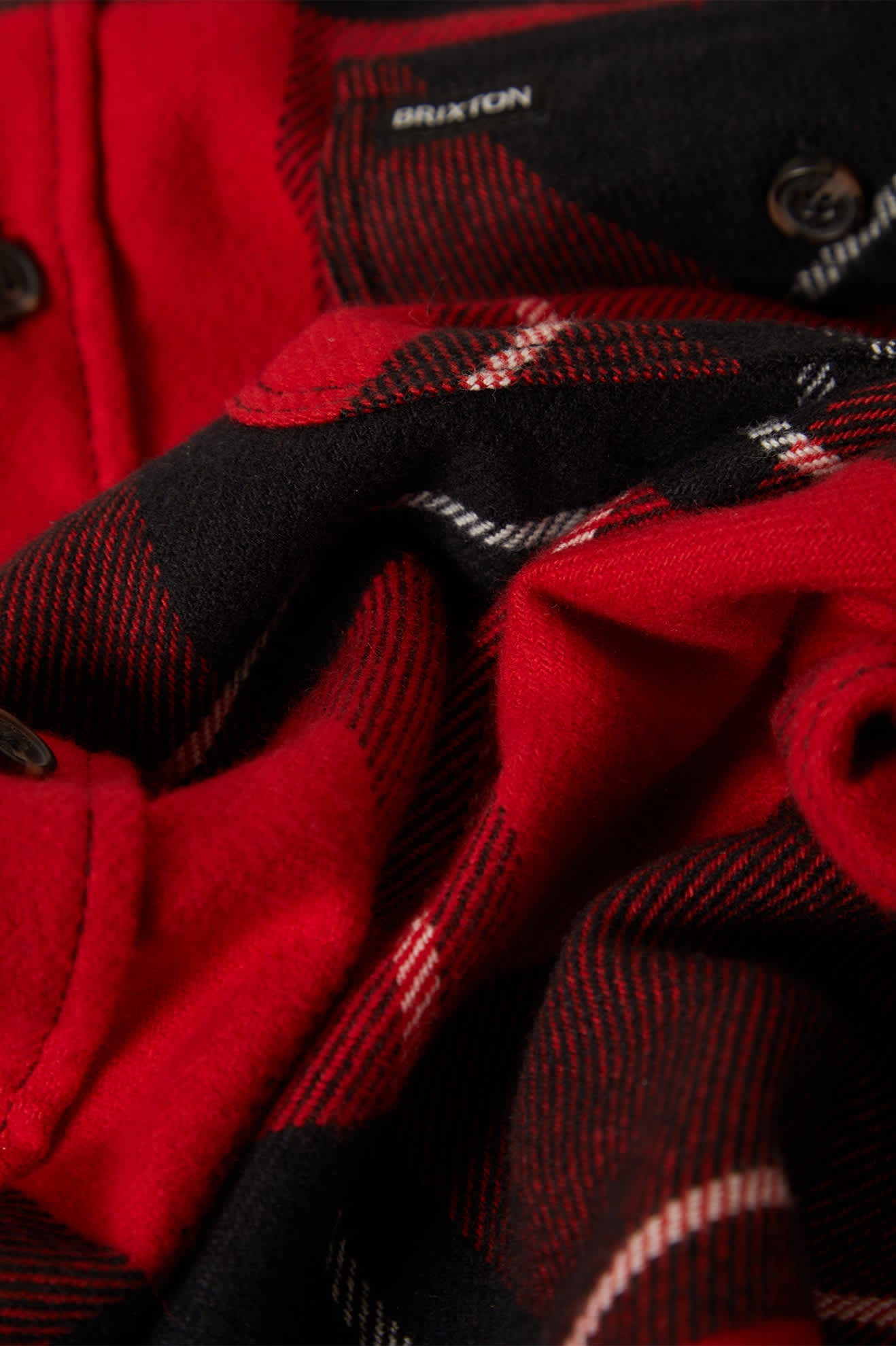 Bowery Flannel - Black/Adrenaline Rush/Off White