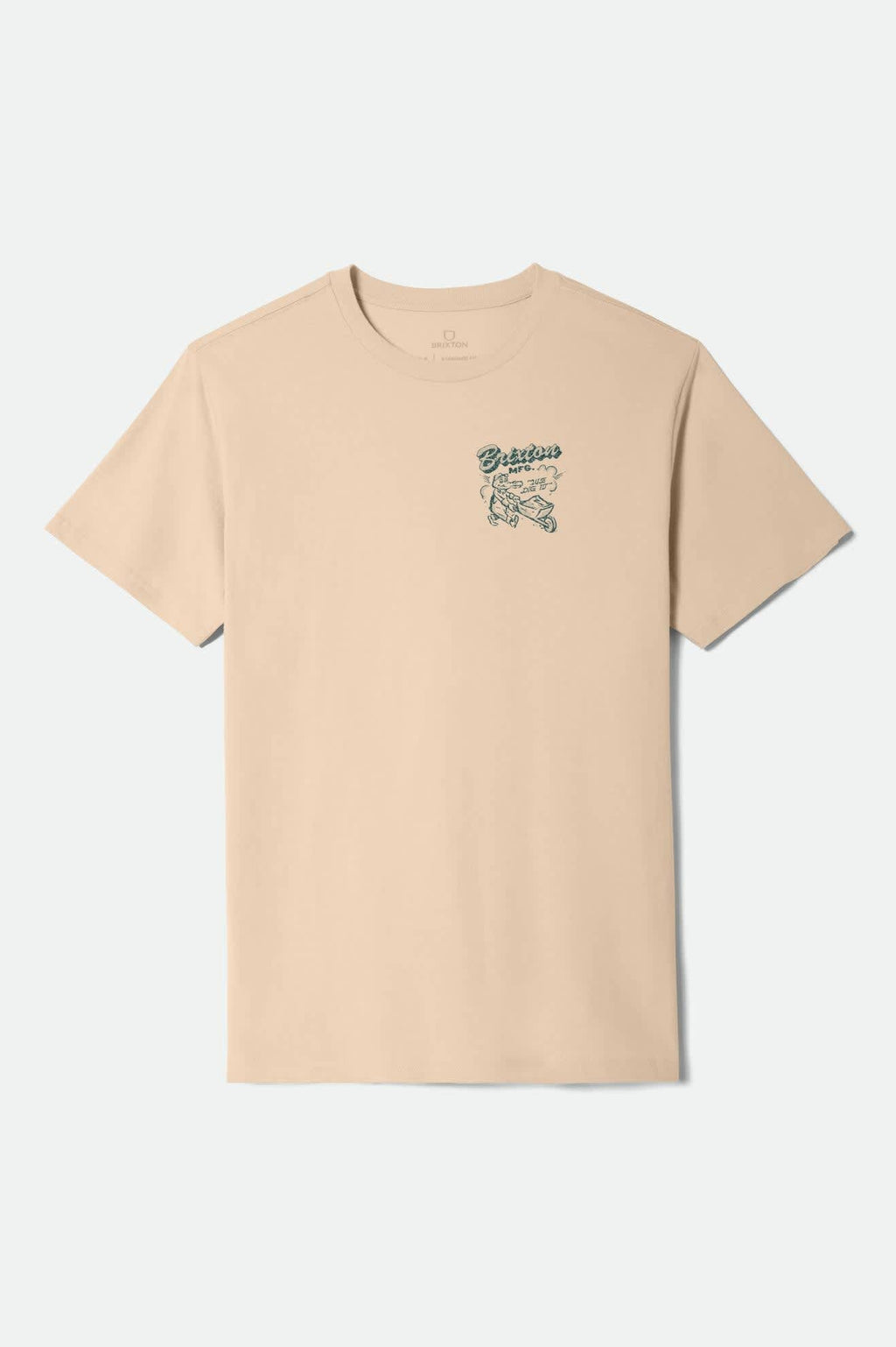 Dig It S/S Standard T-Shirt - Cream