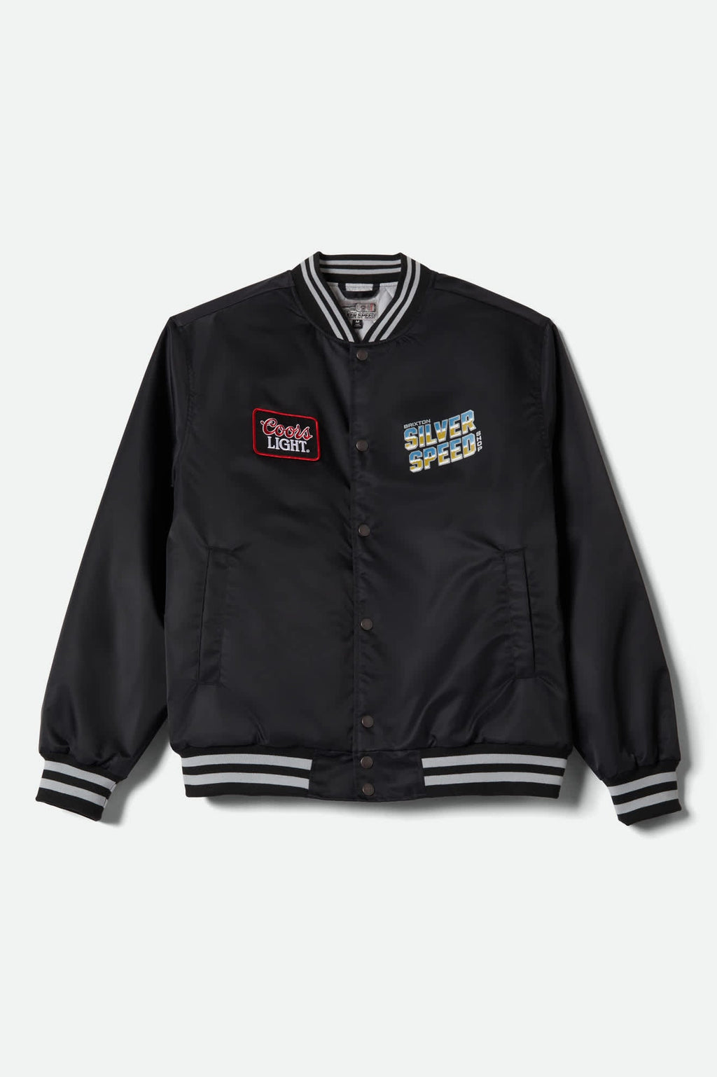Coors Light Silver Speed Shop Jacket - Black/Silver