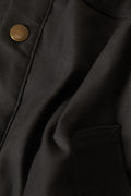 Builders Stretch L/S Overshirt - Washed Black