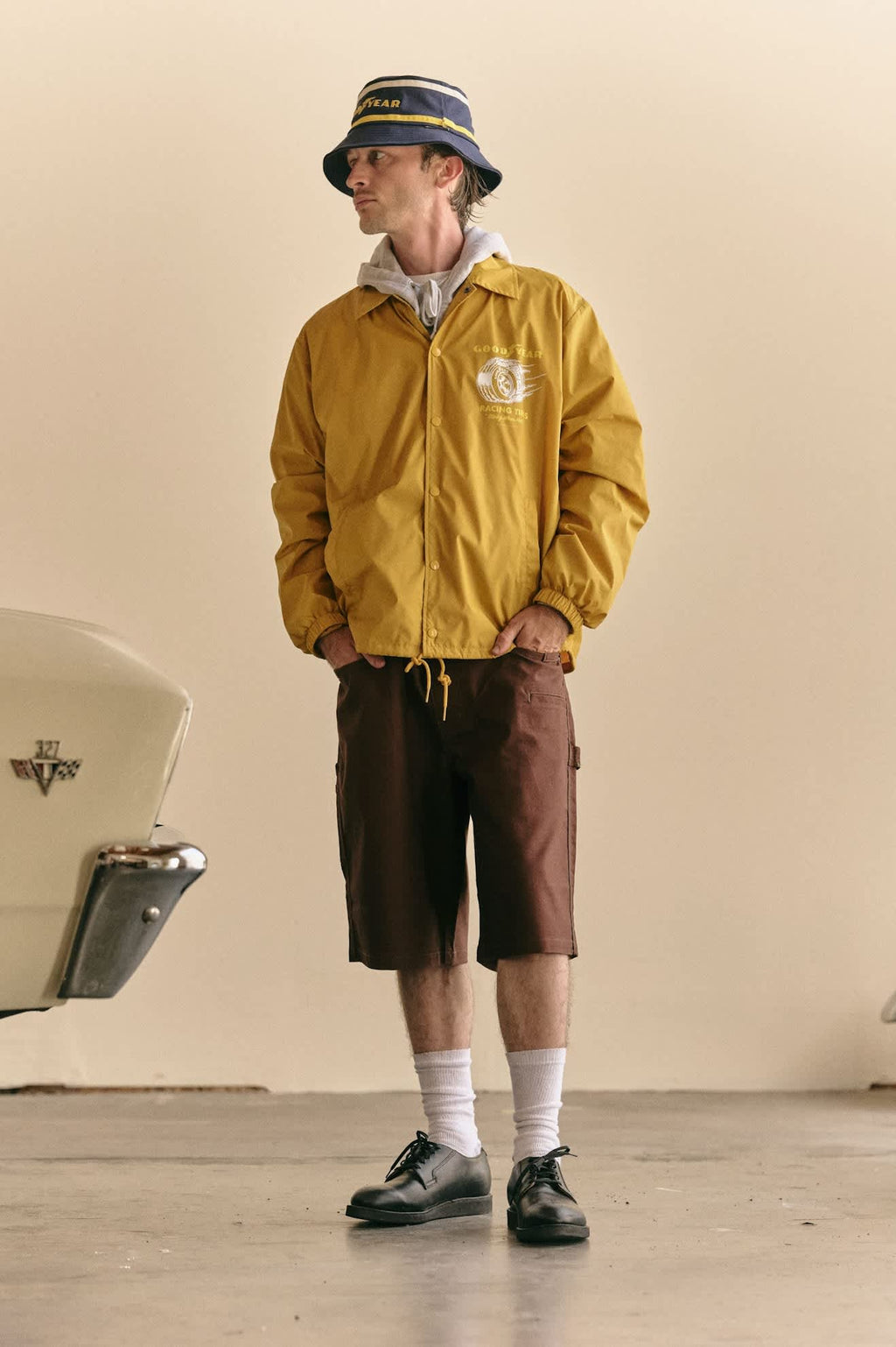 Goodyear Slick Windbreaker - Nugget Gold