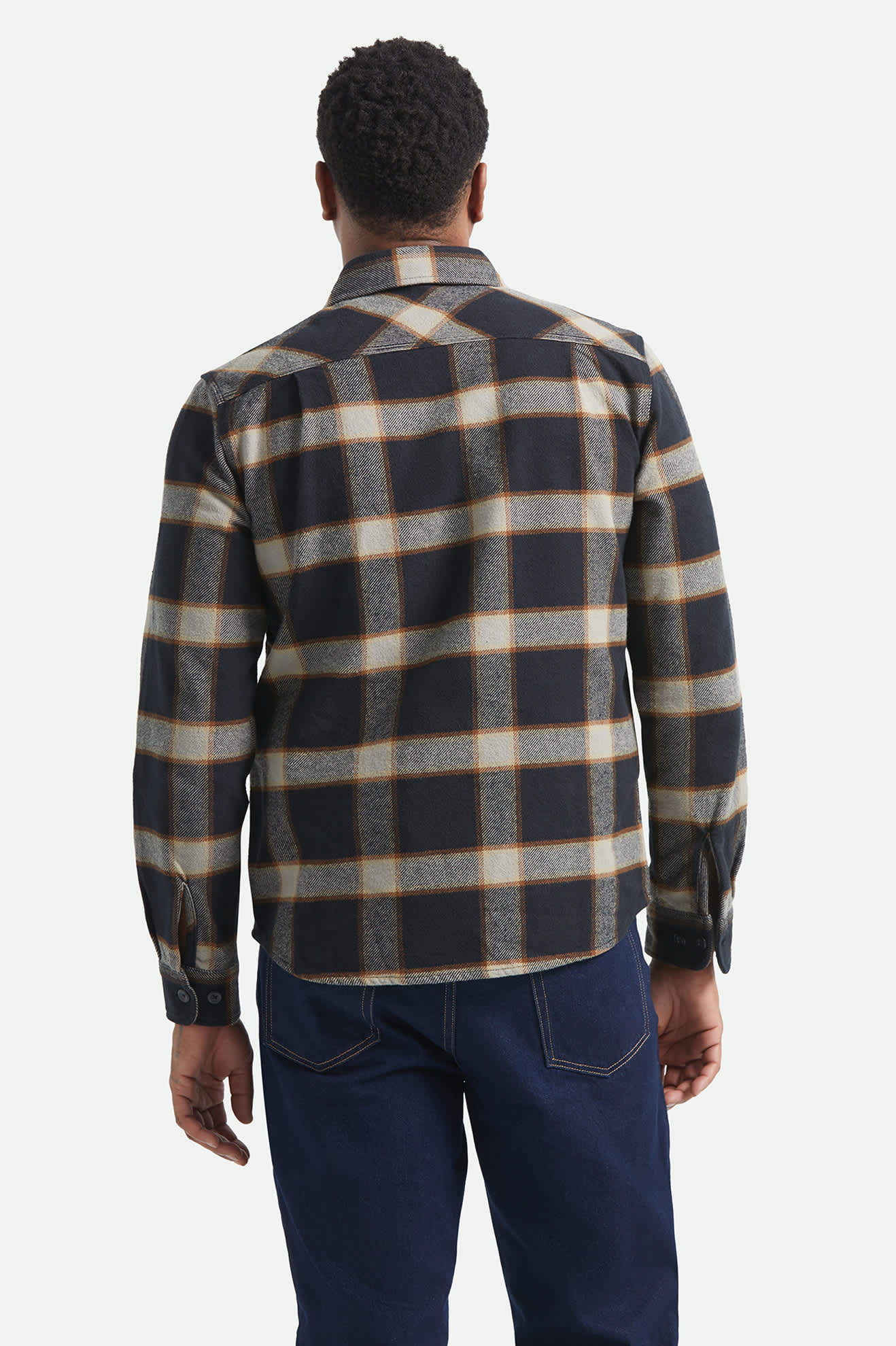 Bowery Heavyweight Flannel - Black/Cream