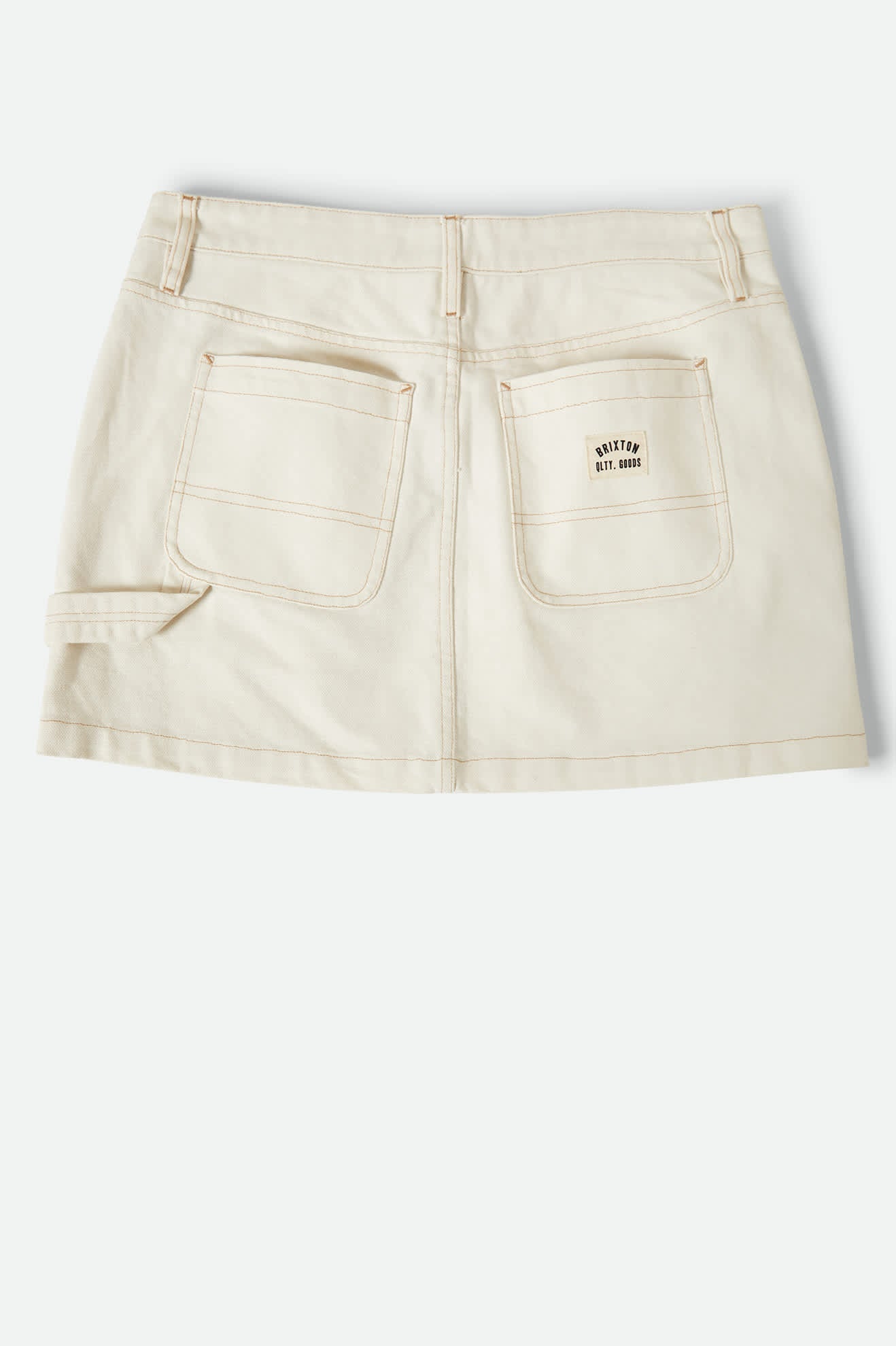 Essex Painter Mini Skirt - Egret White