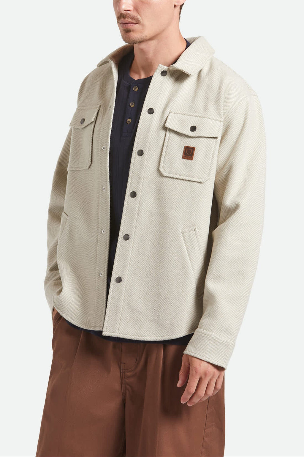 Durham Brushed Menswear Jacket - Brushed Elm