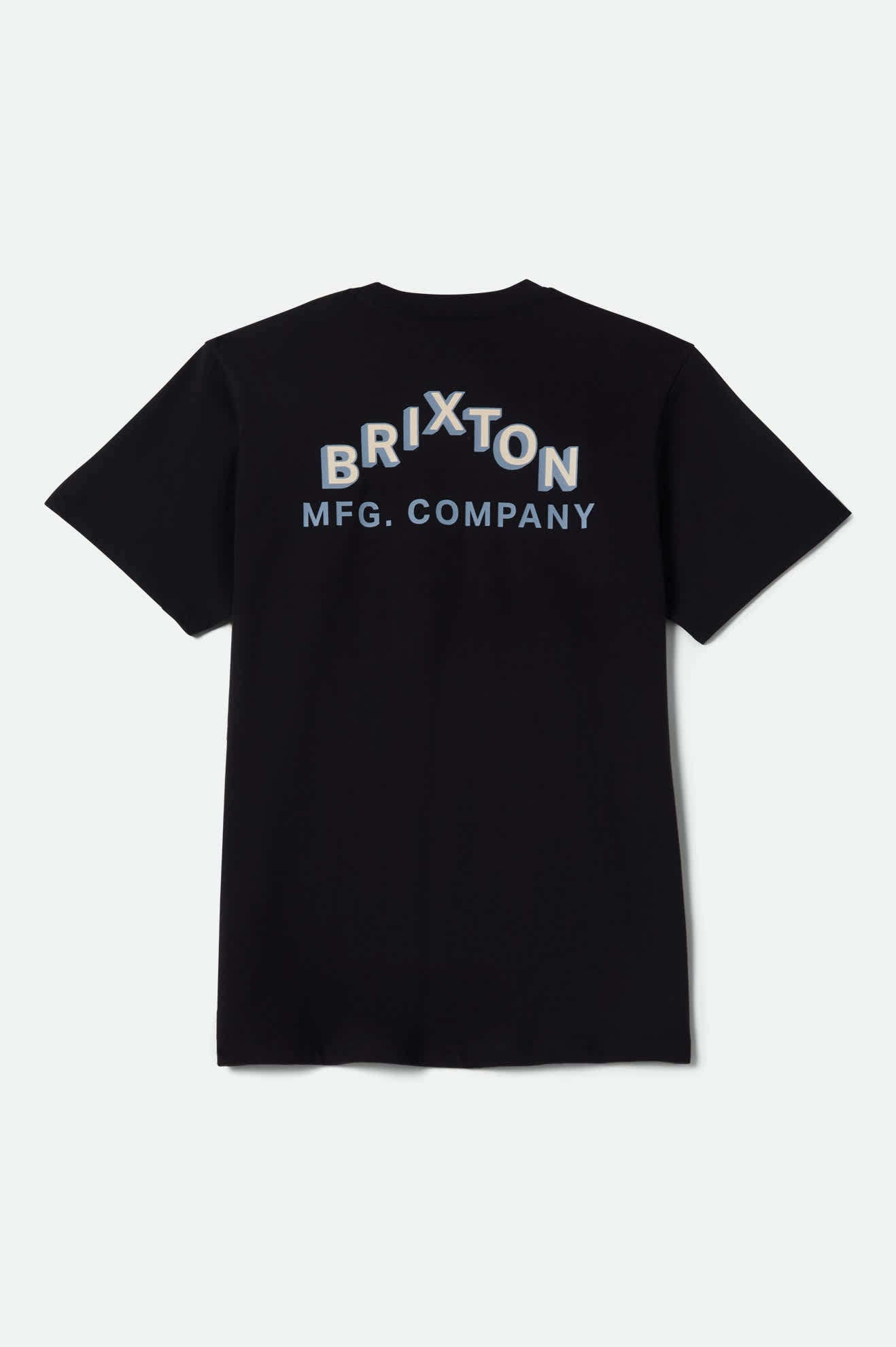 Roman Short Sleeve Pocket T-Shirt - Black