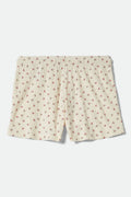 Women's Off Duty Lounge Short - Floral Pointelle