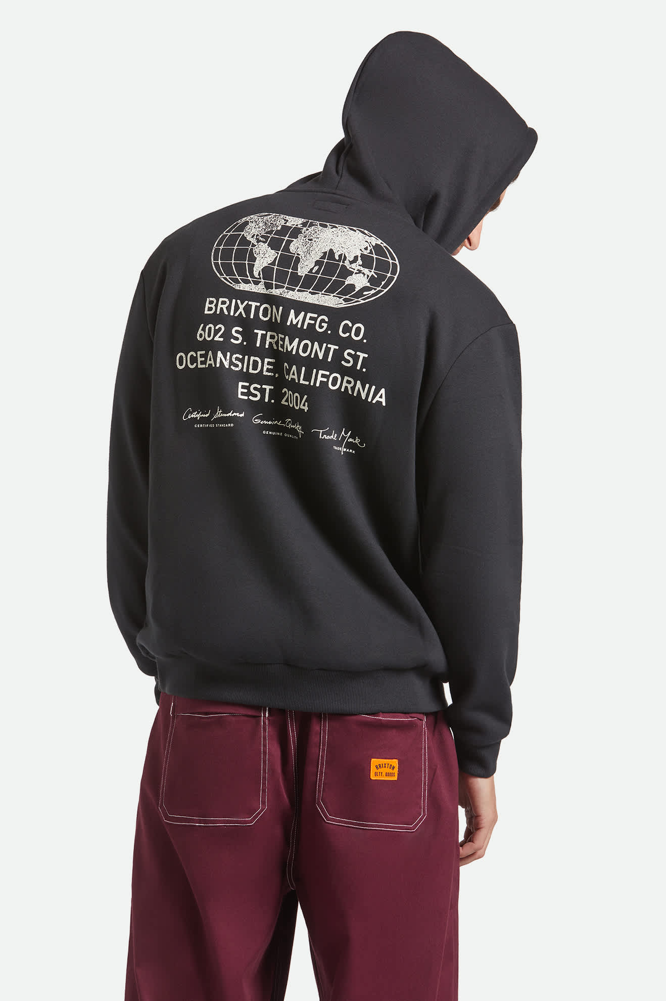 Union Relaxed Hoodie - Black