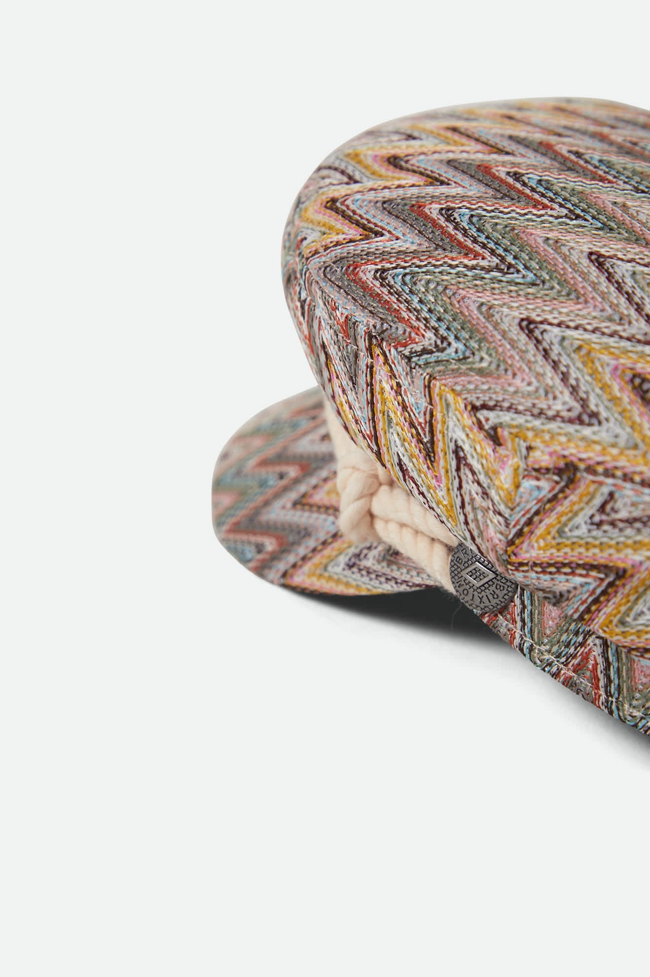 Fiddler Fisherman Cap - Multi Color Zigzag