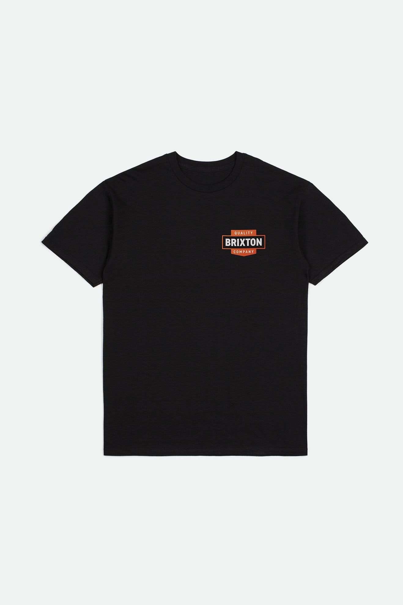 Osborn S/S Standard T-Shirt - Black Worn Wash