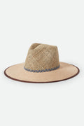 Nova Seagrass Straw Hat - Natural/Black