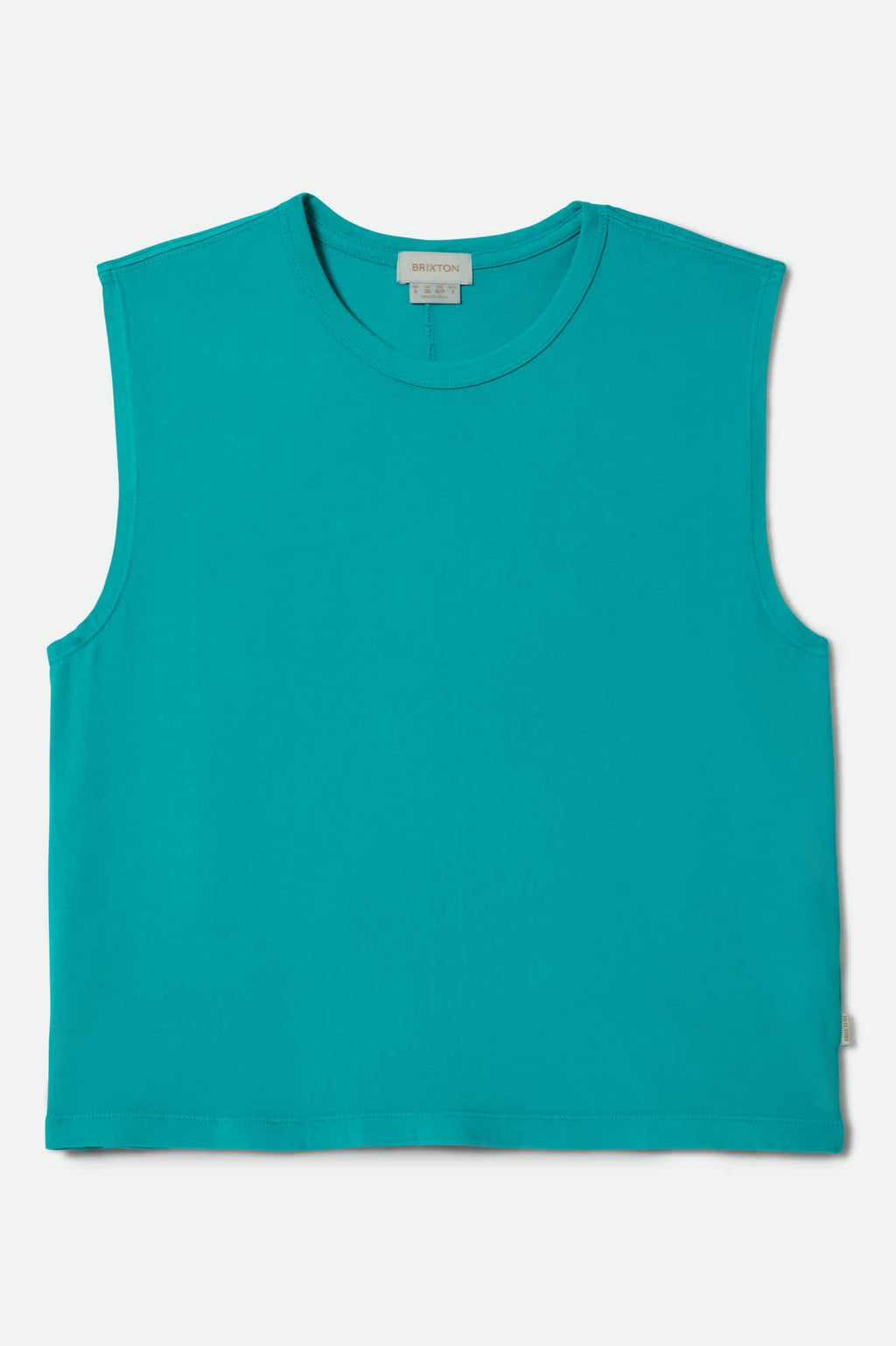 Carefree Organic Garment Dye Muscle Tank - Retro Green
