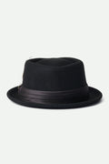 Stout Pork Pie - Black/Black