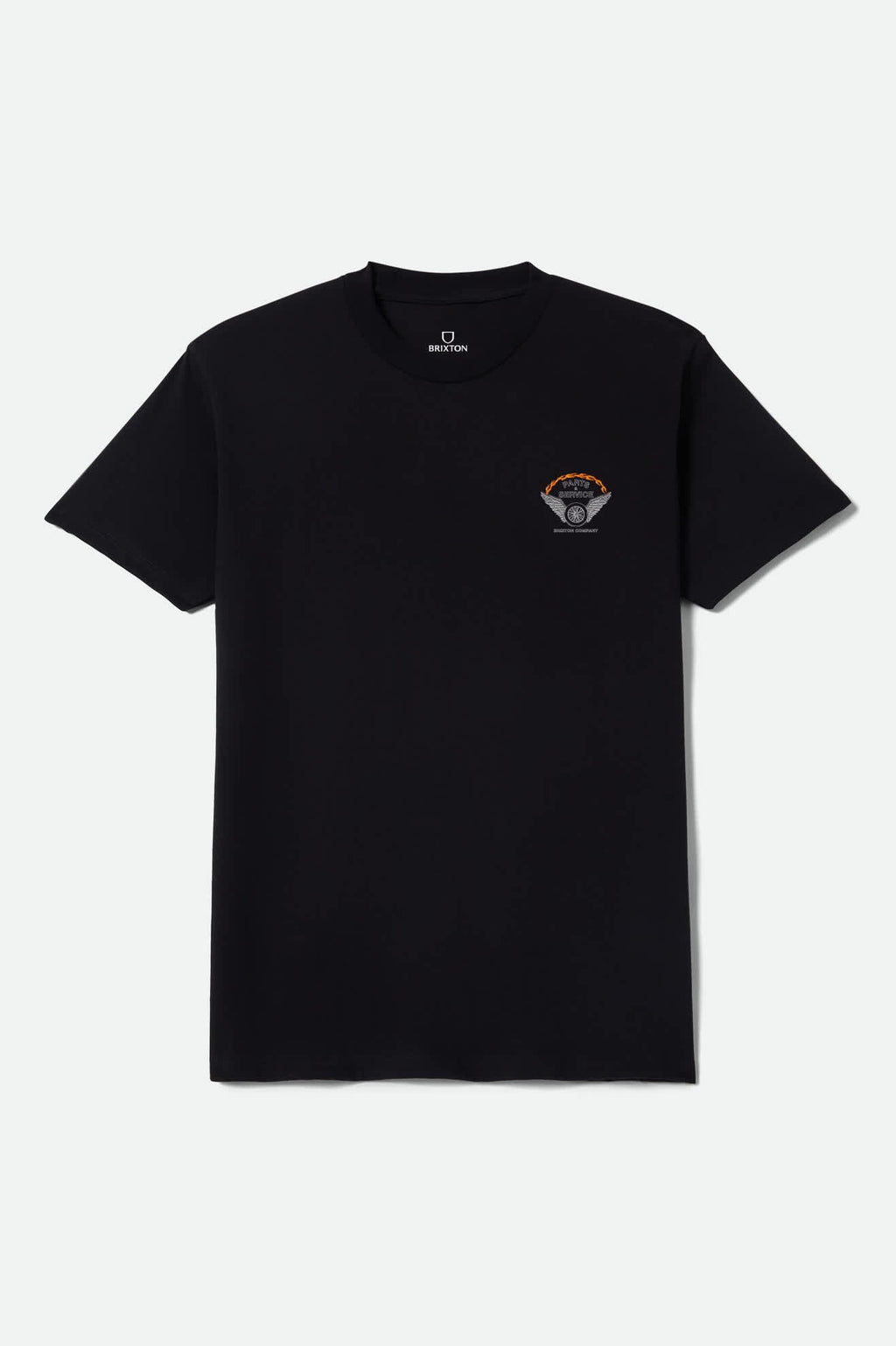 Leeway Short Sleeve T-Shirt - Black Worn Wash
