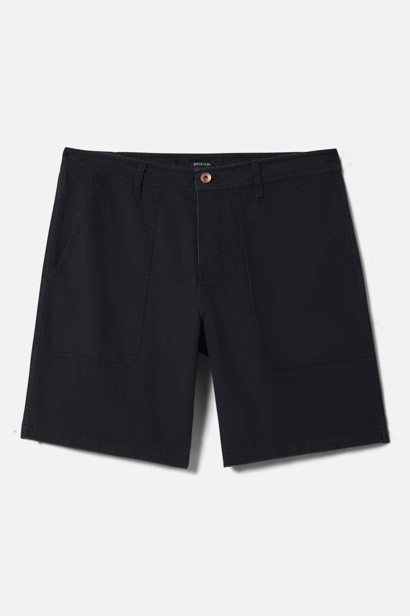 Surplus Vintage Wash Herringbone Short - Washed Black