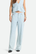 The Chloe 5-Pocket Pant - Two Boot Stripe