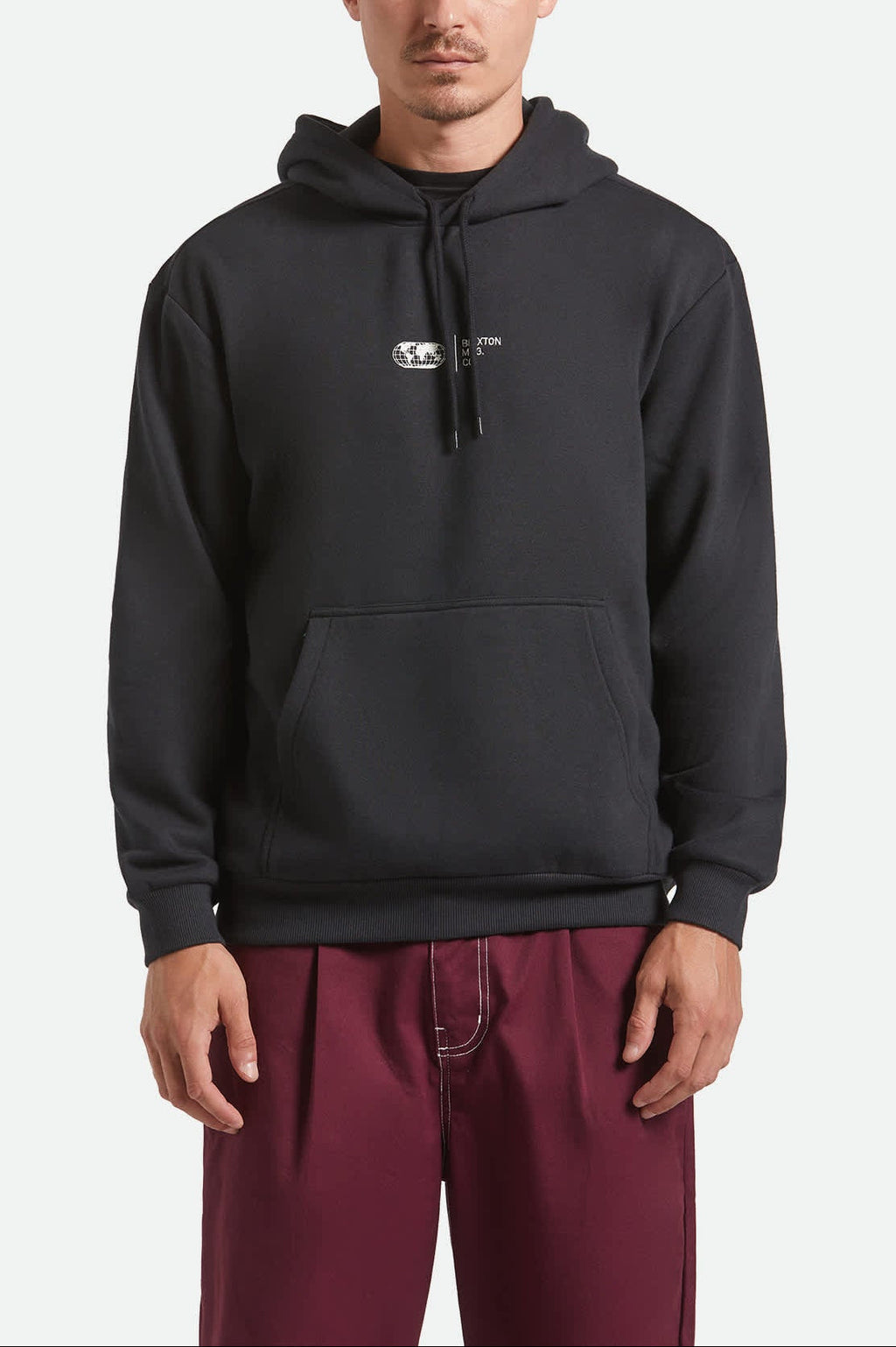 Union Relaxed Hoodie - Black